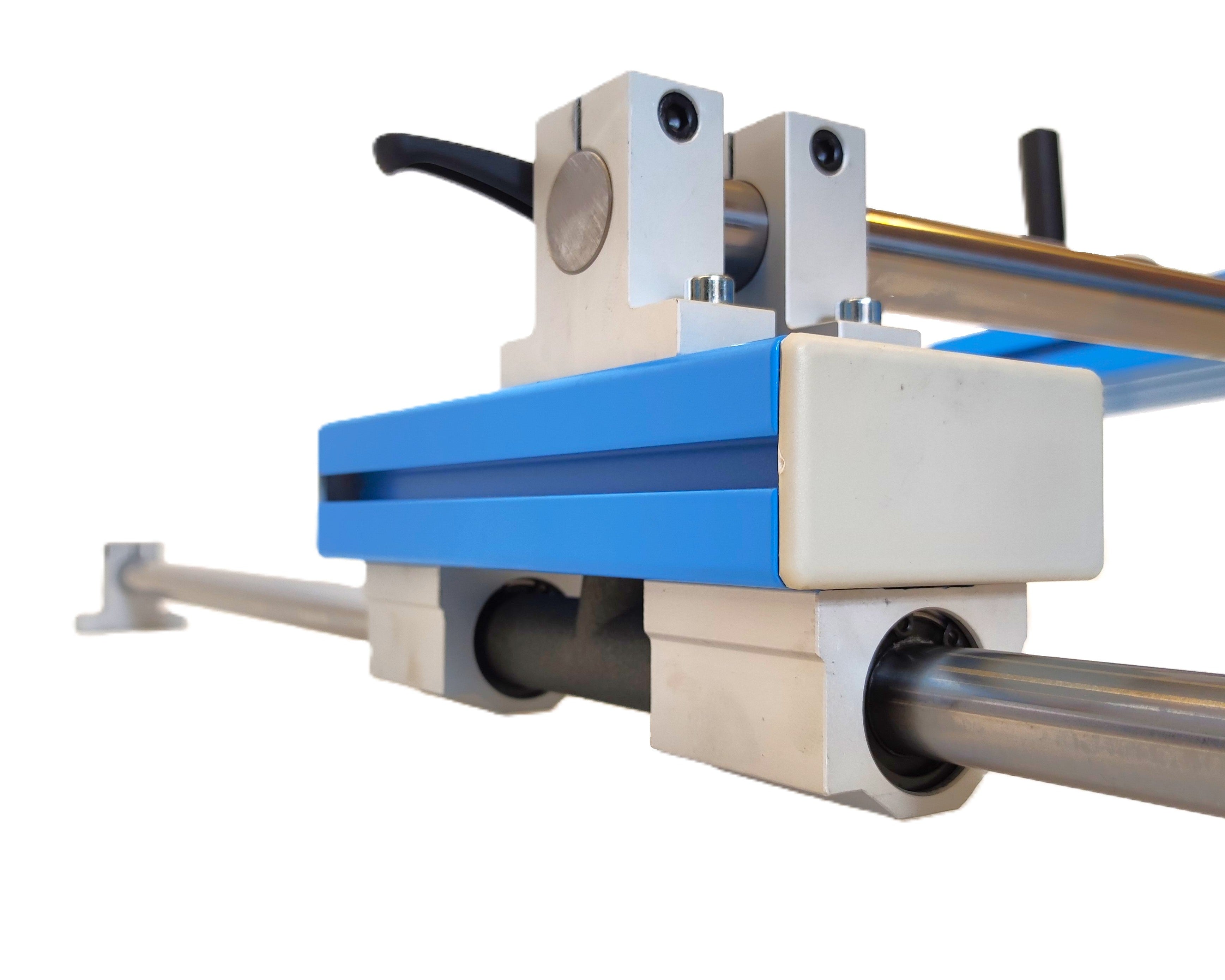 Duplicator Y axis carriage dust cover with brake detail view
